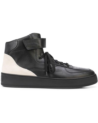 A_COLD_WALL* Rhombus High-Top-Sneakers - Schwarz