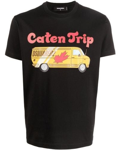 DSquared² Caten Trip Tシャツ - ブラック