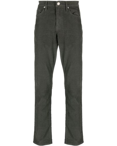 FRAME Corduroy Slim-fit Pants - Grey