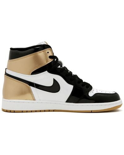 Nike Air 1 Retro High Og Nrg "gold Top 3" Sneakers - Black