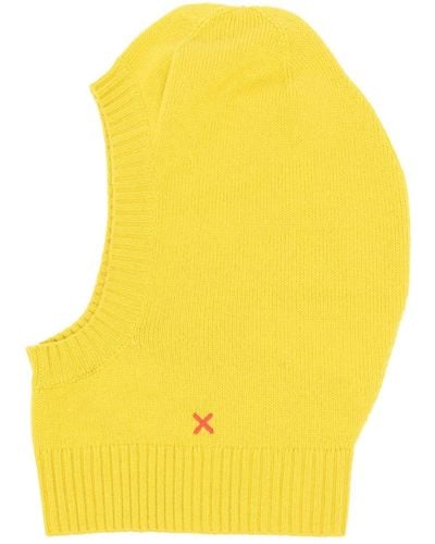 Chinti & Parker Ribbed-trim Wool-blend Snood - Yellow