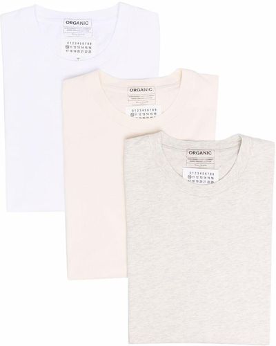 Maison Margiela メゾン・マルジェラ Tシャツ セット - ホワイト