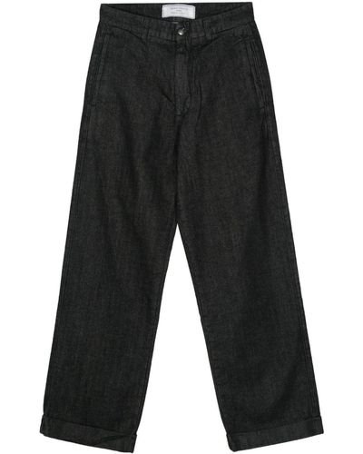 Societe Anonyme Oxford-Jeans aus Baumwolle - Schwarz