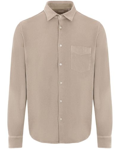 Aspesi Jersey Cotton Shirt - Natural