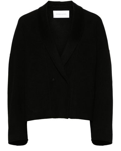 Christian Wijnants Jali Double-breasted Jacket - Black