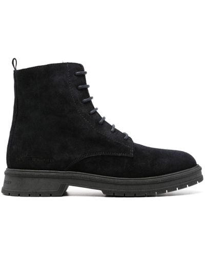 Tommy Hilfiger Core Suede Boots - Black