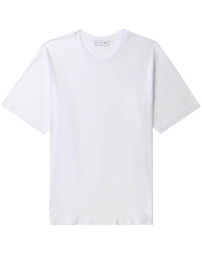 Post Archive Faction PAF T-Shirt mit Logo-Print - Weiß