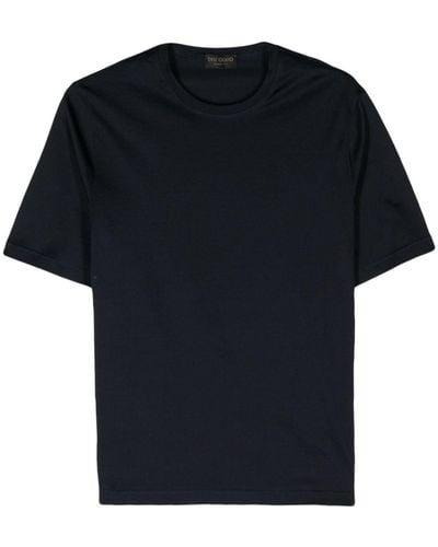 Dell'Oglio Crew-neck Cotton T-shirt - Black