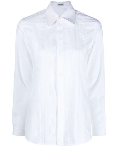 Saint Laurent Long-sleeve Shirt - White