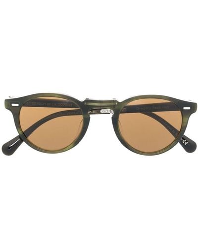 Oliver Peoples Gregory Peck 1962 Sunglasses - Green