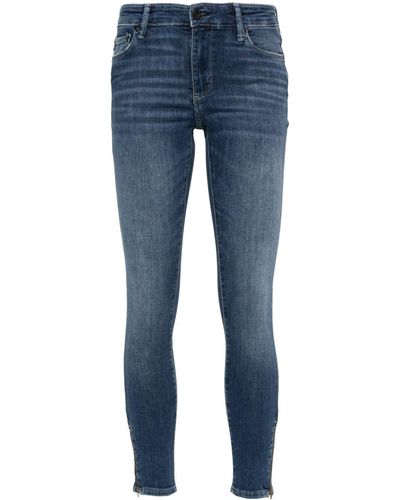 AG Jeans Mid-rise Skinny Jeans - Blue