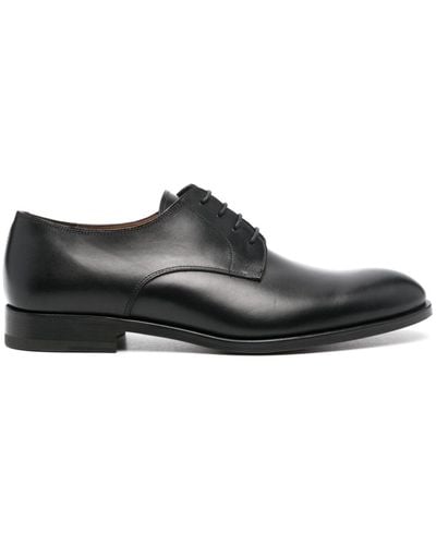 Fratelli Rossetti Panelled Oxford Shoes - Black