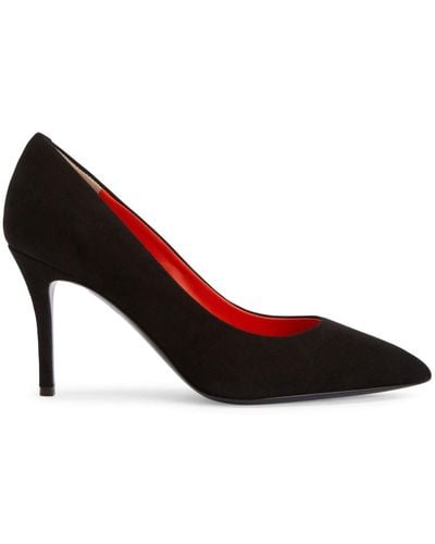 Giuseppe Zanotti Lucrezia 90mm Suede Court Shoes - Brown