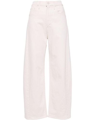 Mother Jeans The Half Pipe Ankle - Rosa