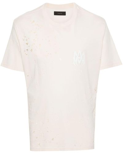 Amiri Shotgun ロゴ Tシャツ - ホワイト