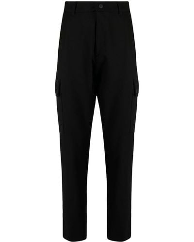HUGO Tailored Straight-leg Pants - Black