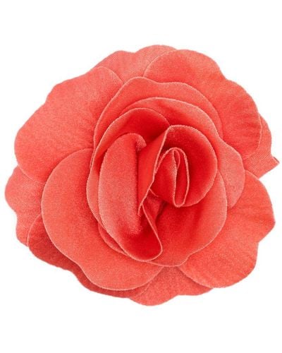 Philosophy Di Lorenzo Serafini Broche con aplique floral - Rojo