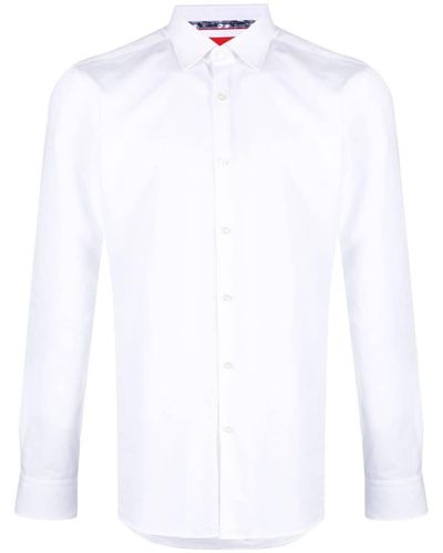 HUGO Koey cotton shirt - Blanco