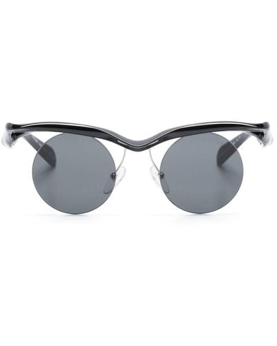 Prada Runway Semi-rimeless Frame Sunglasses - ブラック