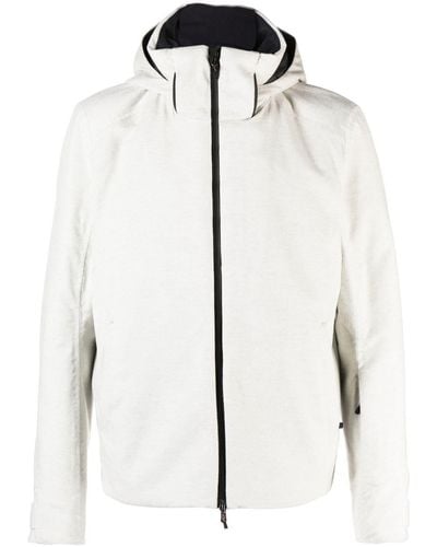 Sease Zip-up Hooded Jacket - White