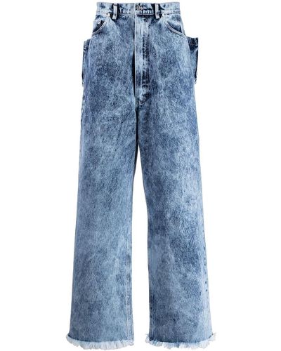 Natasha Zinko Jeans con lavaggio acido - Blu