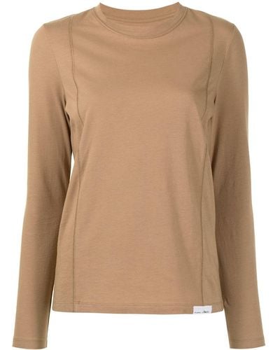 3.1 Phillip Lim Ls Essential Tシャツ - ナチュラル