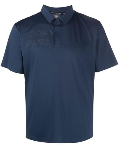 Rossignol Poloshirt Met Print - Blauw