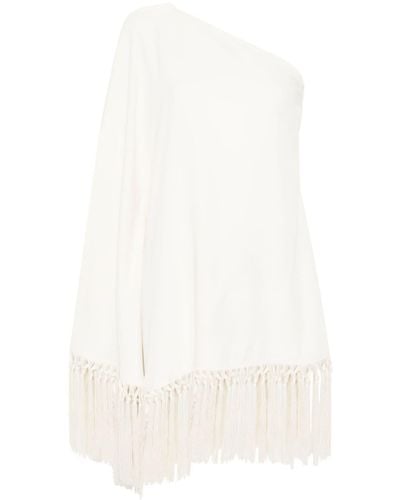 ‎Taller Marmo Arno Fringed Mini Dress - White