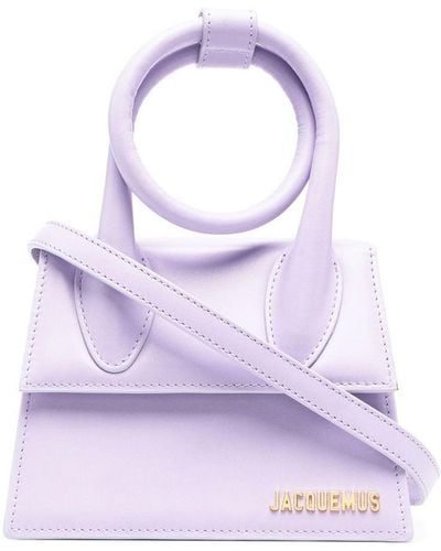 Jacquemus Le Chiquito Noeud Tote Bag - Purple