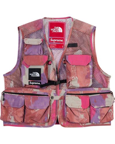 Supreme X The North Face Cargo Vest - Pink