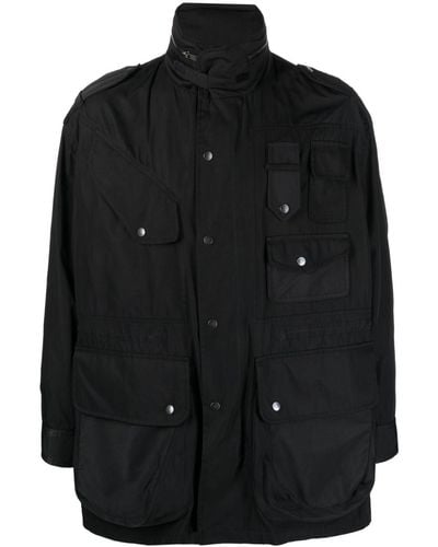 Neil Barrett Utility Shirt Jacket - Black