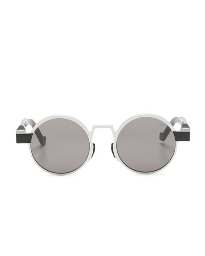 VAVA Eyewear Round-frame Sunglasses - Gray