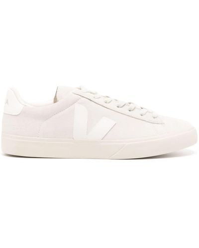 Veja Campo Suede Trainers - Natural