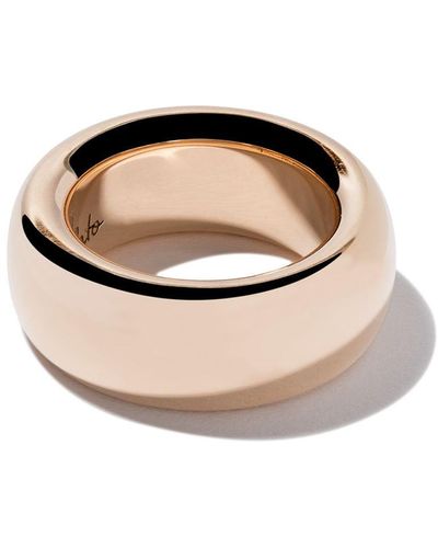Pomellato 18kt Rose Gold Iconica Large Band Ring - Multicolour