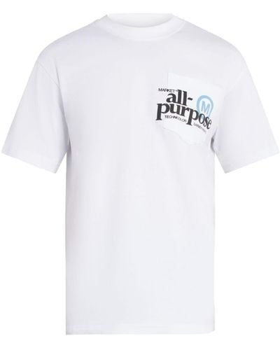 Market All Purpose T-Shirt - Weiß