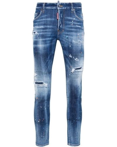 DSquared² Super Twinky skinny jeans - Bleu