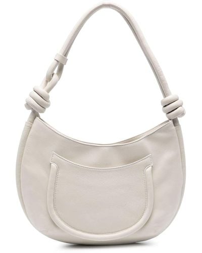 Zanellato Small Demi' Piuma Shoulder Bag - White