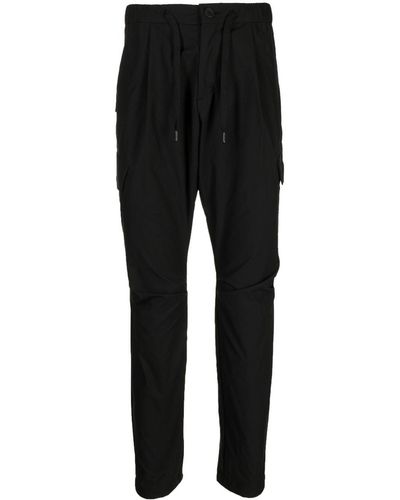 Herno Drawstring Tapered Trousers - Black