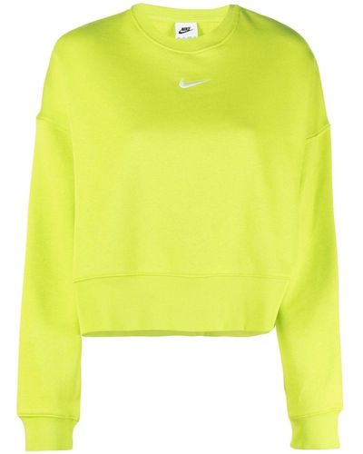 Nike Essential スウェットシャツ - イエロー