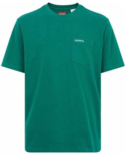 Supreme Pocket-detail T-shirt - Green