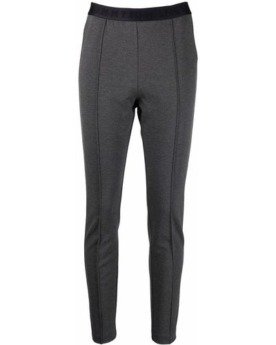 Tommy Hilfiger Logo-waist leggings - Grey