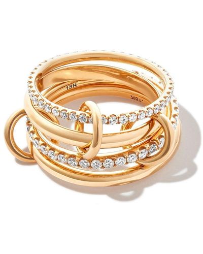 Spinelli Kilcollin 18k Yellow Gold Polaris Diamond Ring - Metallic