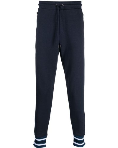 Michael Kors Pantalon de jogging à bandes contrastantes - Bleu