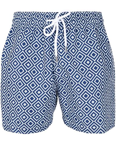 Frescobol Carioca Angra Swim Shorts - Blue
