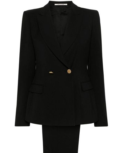 Tagliatore T-albar Double-breasted Suit - Black