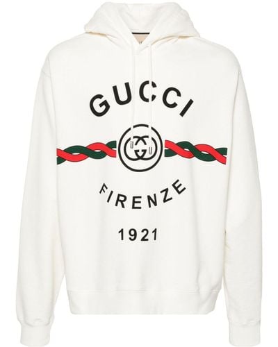 Gucci Firenze 1921 Hoodie - White