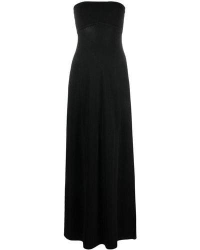FRAME Tube Knit Maxi Dress - Black