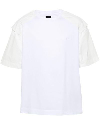 Juun.J drawstring-hem shirt - White