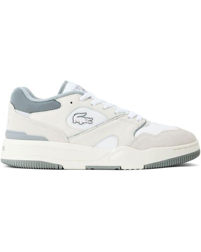 Lacoste Lineshot Leather Trainers - White