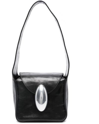 Alexander Wang Small Dome Leather Bag - Black
